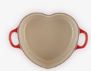 Cast Iron 20CM Heart Casserole with Heart Knob - Cerise