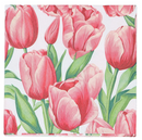 Pack of 20 Paper Napkins - Pink Tulips