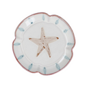 Fluted Starfish Stoneware Plate