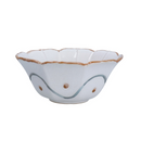 Fluted Bowl with Fish Design - Medium