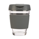 Glass Travel Mug - Grey
