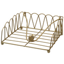 Gold Wire Napkin Holder