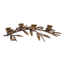 Antique Gold Sprig & Berries Candelabra