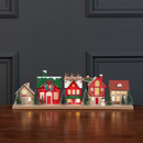 Wooden Christmas Village