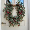 56cm Oakham Jute Wreath