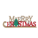 Wooden Merry Christmas Sleigh