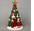Christmas Carol Singers & Light Up Tree
