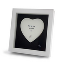 Ceramic Mini Frame - Home Is Where The Heart Is