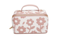 Floral Mini Train Case - Pink