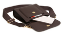 Bloomsbury Crossbody Bag - Chocolate