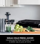 Cold Press Juicer with Anti-Clog Filter