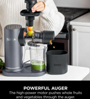 Cold Press Juicer with Anti-Clog Filter