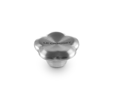 Signature Stainless Steel Flower Knob 4.5cm