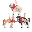 Horse, Sheep, Cow Hanging Decoration