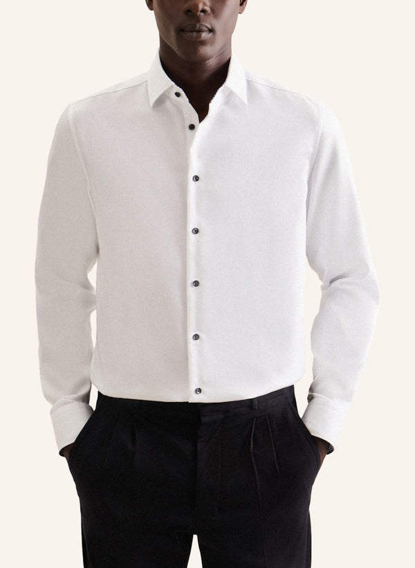 Slim Fit Shirt - White