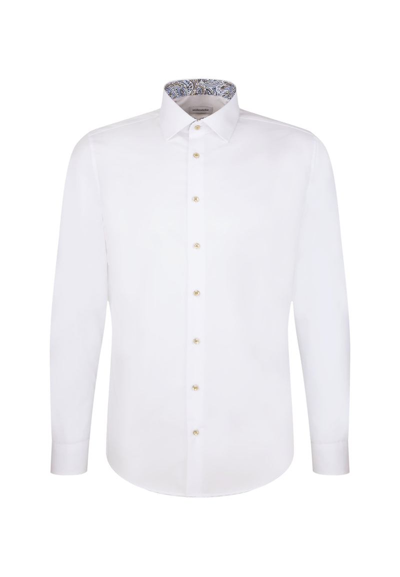 Slim Fit Shirt - White