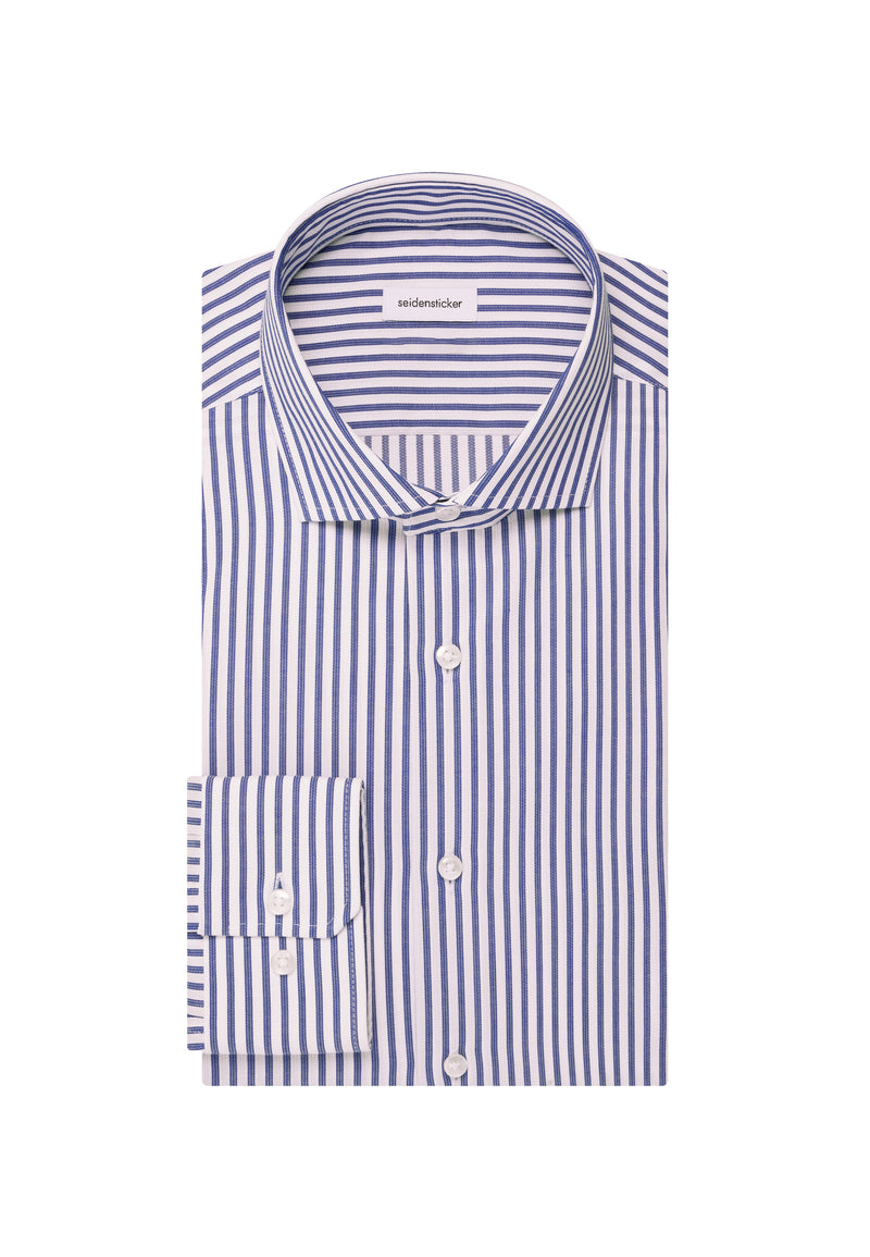 Seidensticker Regular Fit Shirt - Mid Blue