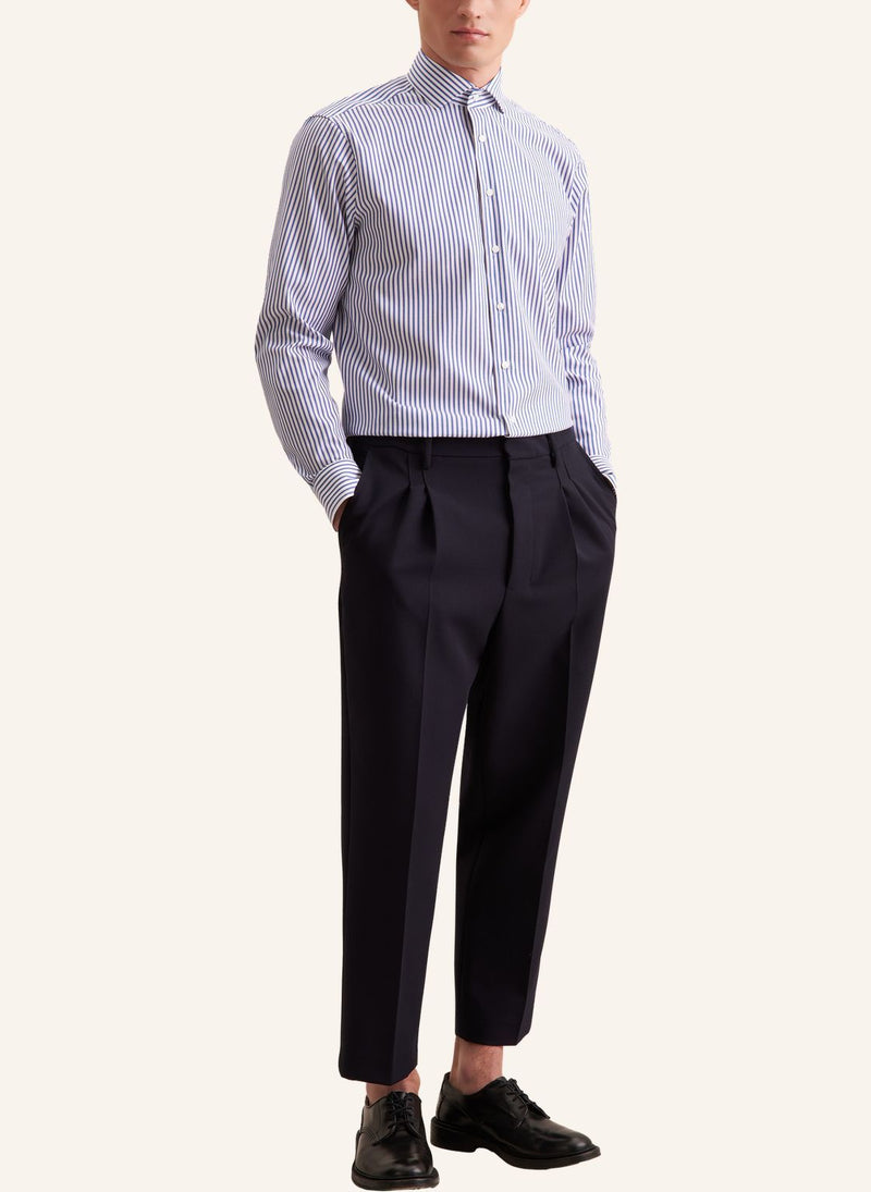 Seidensticker Regular Fit Shirt - Mid Blue