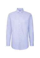 Shaped Shirt - Mid Blue