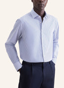 Shaped Shirt - Mid Blue