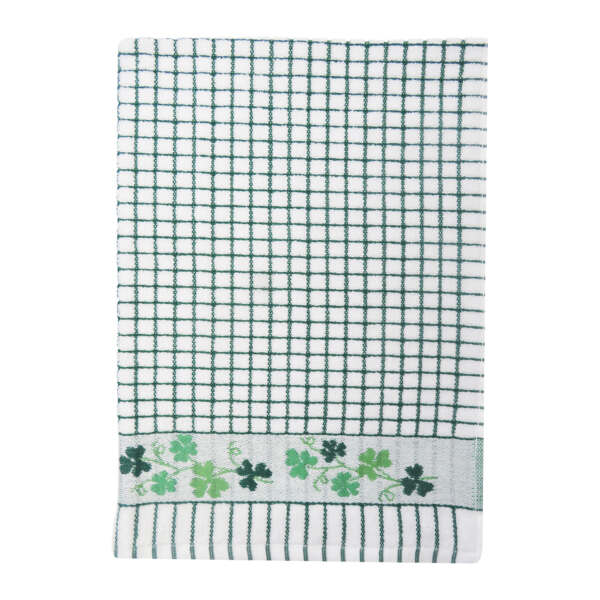 Poli-Dri Jacquard Shamrock Tea Towel