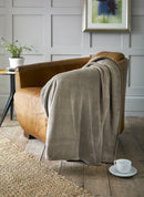 Recycled Snuggle Touch Throw 180x250cm - Pebble