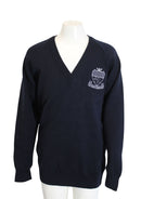 St Pauls Oughterard Cotton/Acrylic Jumpe - Navy