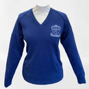 Cotton/Acrylic Jumpe - Sapphire