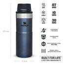 Classic Trigger Action Travel Mug .47 Litre - Lagoon  Nightfall