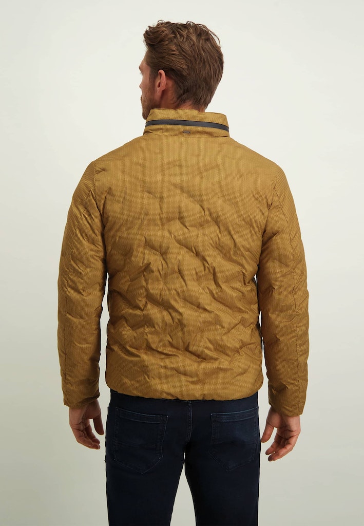 Print Jacket - Yellow