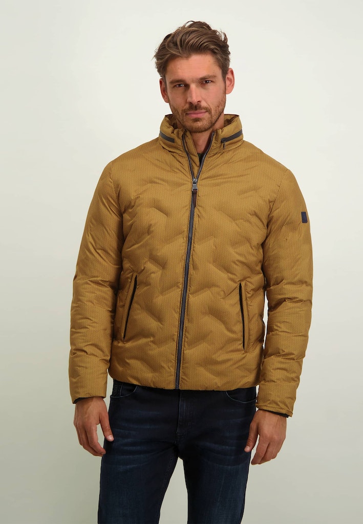 Print Jacket - Yellow