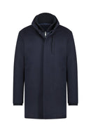 Plain Coat - Navy