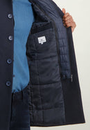 Plain Coat - Navy