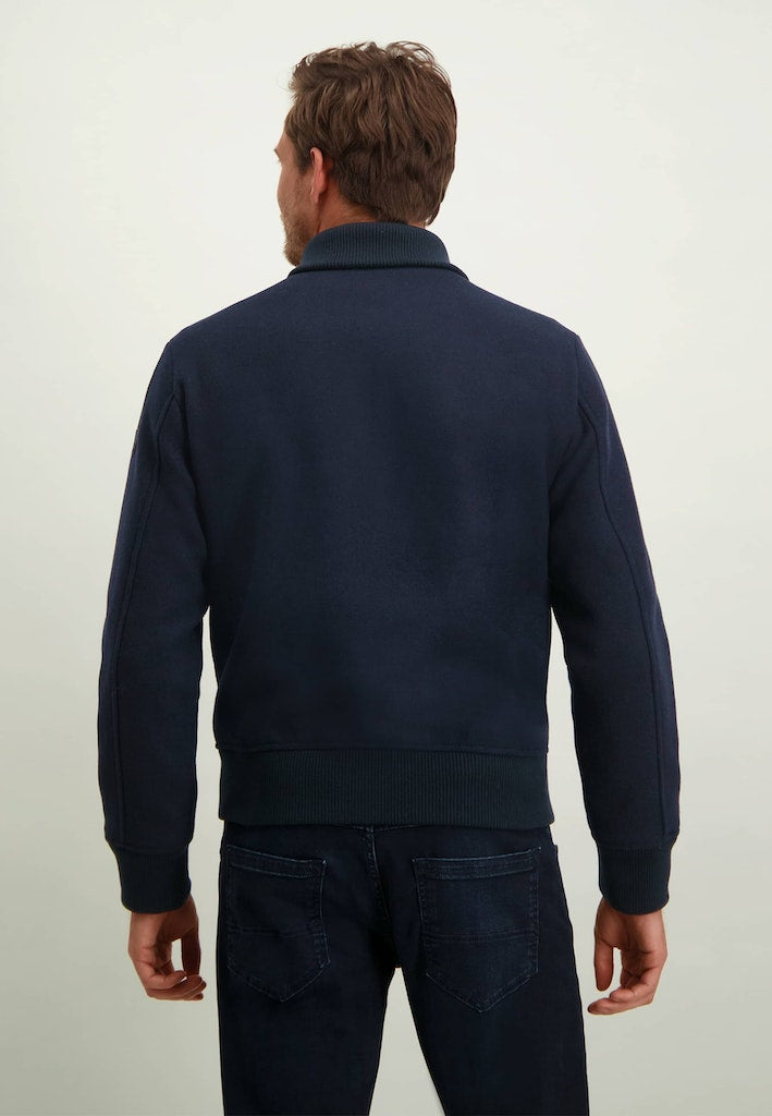 Plain Jacket - Navy