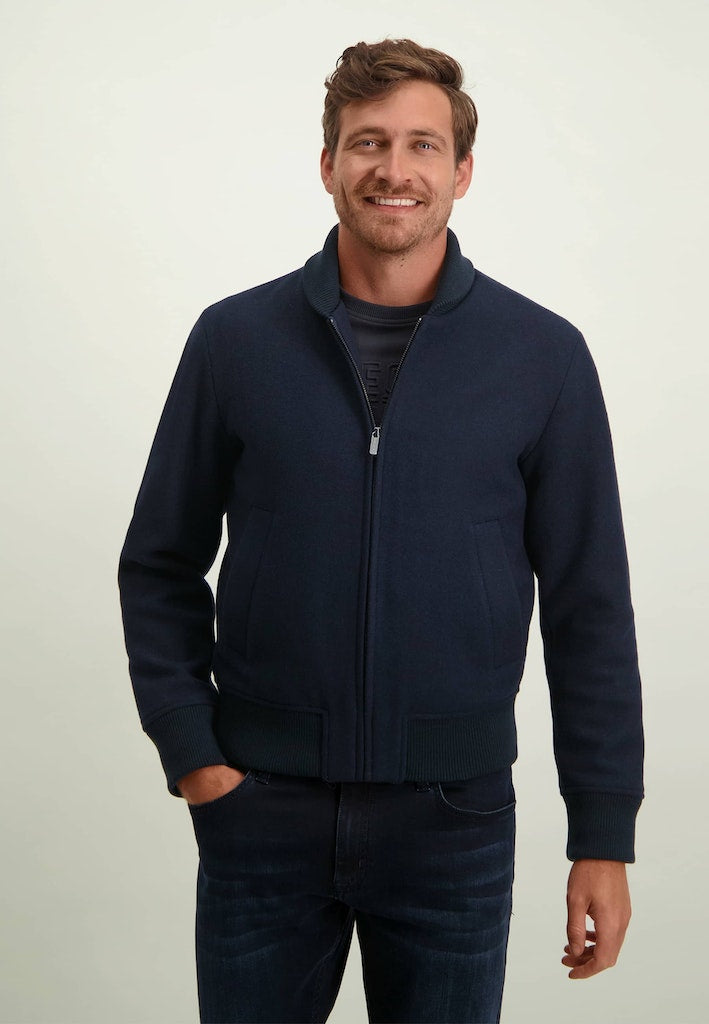 Plain Jacket - Navy