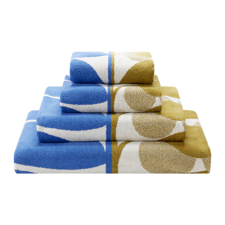 Stem Bloom Duo Towels - Blue