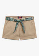 Classic Chino Short - Stonewash Taupe Brown