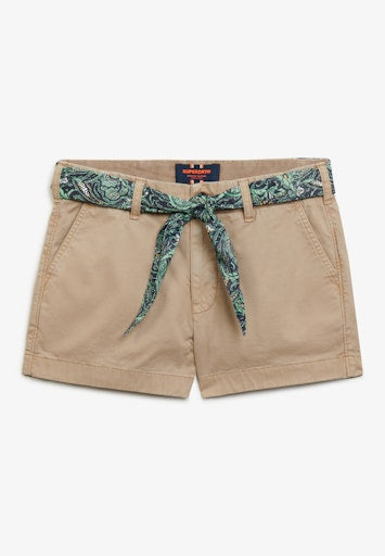 Classic Chino Short - Stonewash Taupe Brown