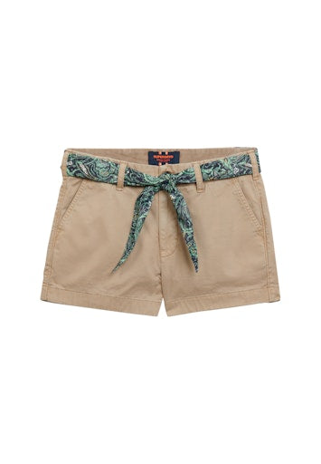 Classic Chino Short - Stonewash Taupe Brown