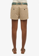 Classic Chino Short - Stonewash Taupe Brown