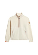 Active 1/2 Zip Fleece - Rice White