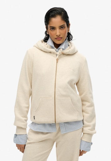 Essential Logo Ziphood - Light Oat Marl