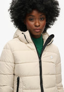 Superdry Hooded Puffer - Pelican