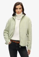 Active Full Zip Fleece - Dusty Sage