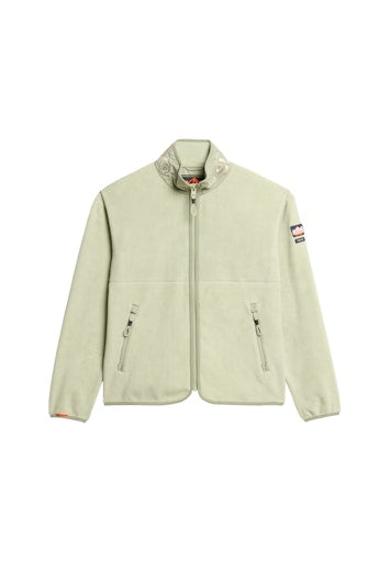 Active Full Zip Fleece - Dusty Sage