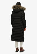 Fuji Faux Fur Hood Jacket - Black