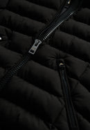 Fuji Faux Fur Hood Jacket - Black