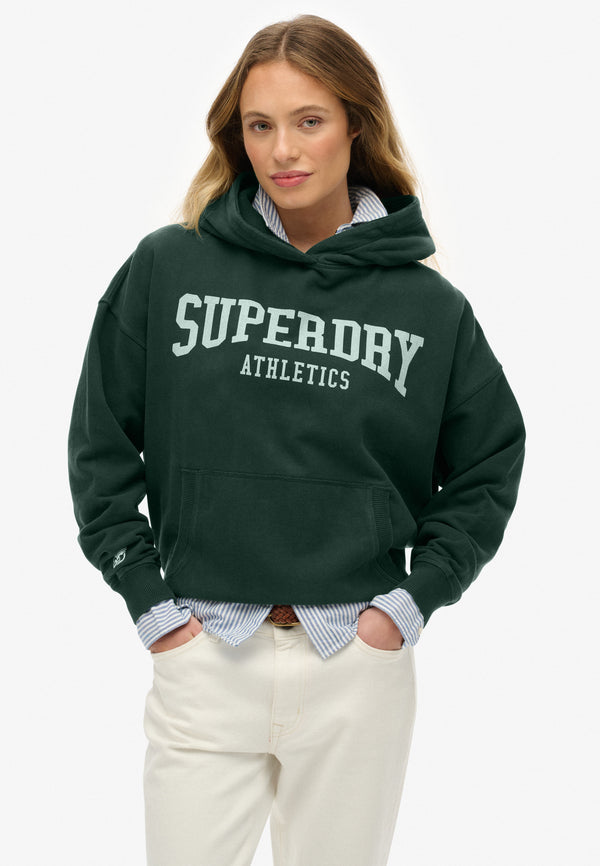 Athletic Essentials Relaxed Hoodie - Enamel Green
