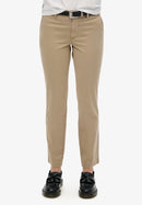 Mid Rise Chino - Stonewash Taupe Brown