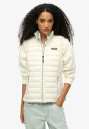 Fuji Lite Padded Gilet - Off Grey